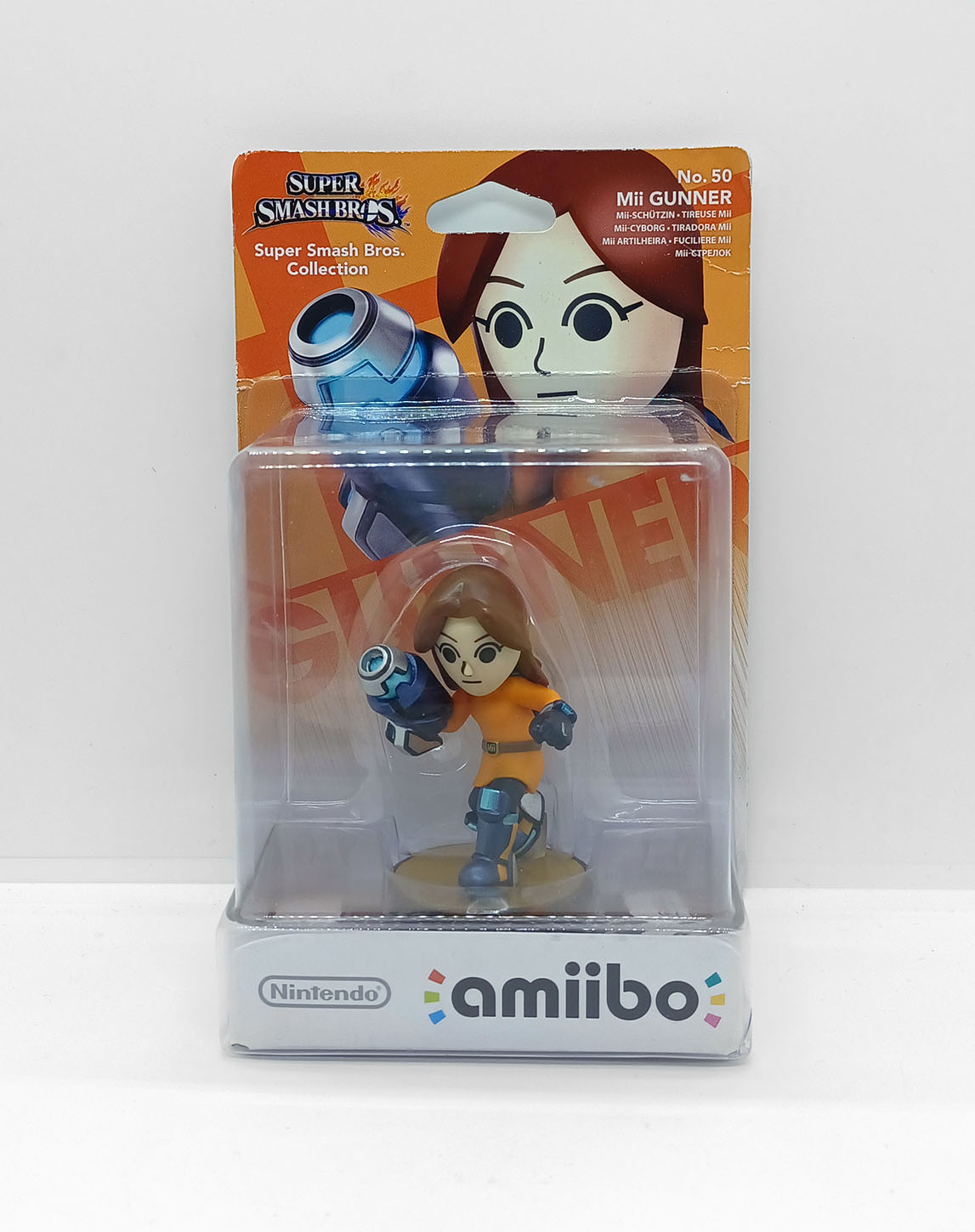 Amiibo Mii Gunner Boîte Exclu Web Matos And Games 0411